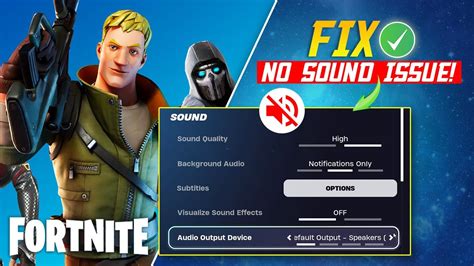 fortnite volume not working|how to fix fortnite sound not working.